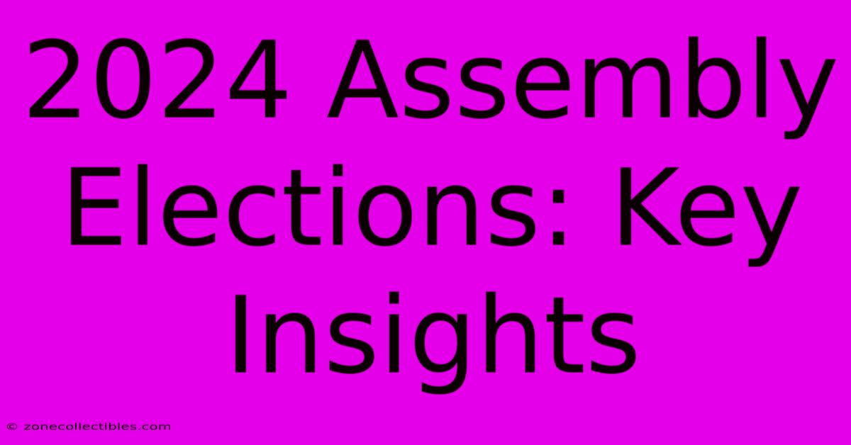 2024 Assembly Elections: Key Insights